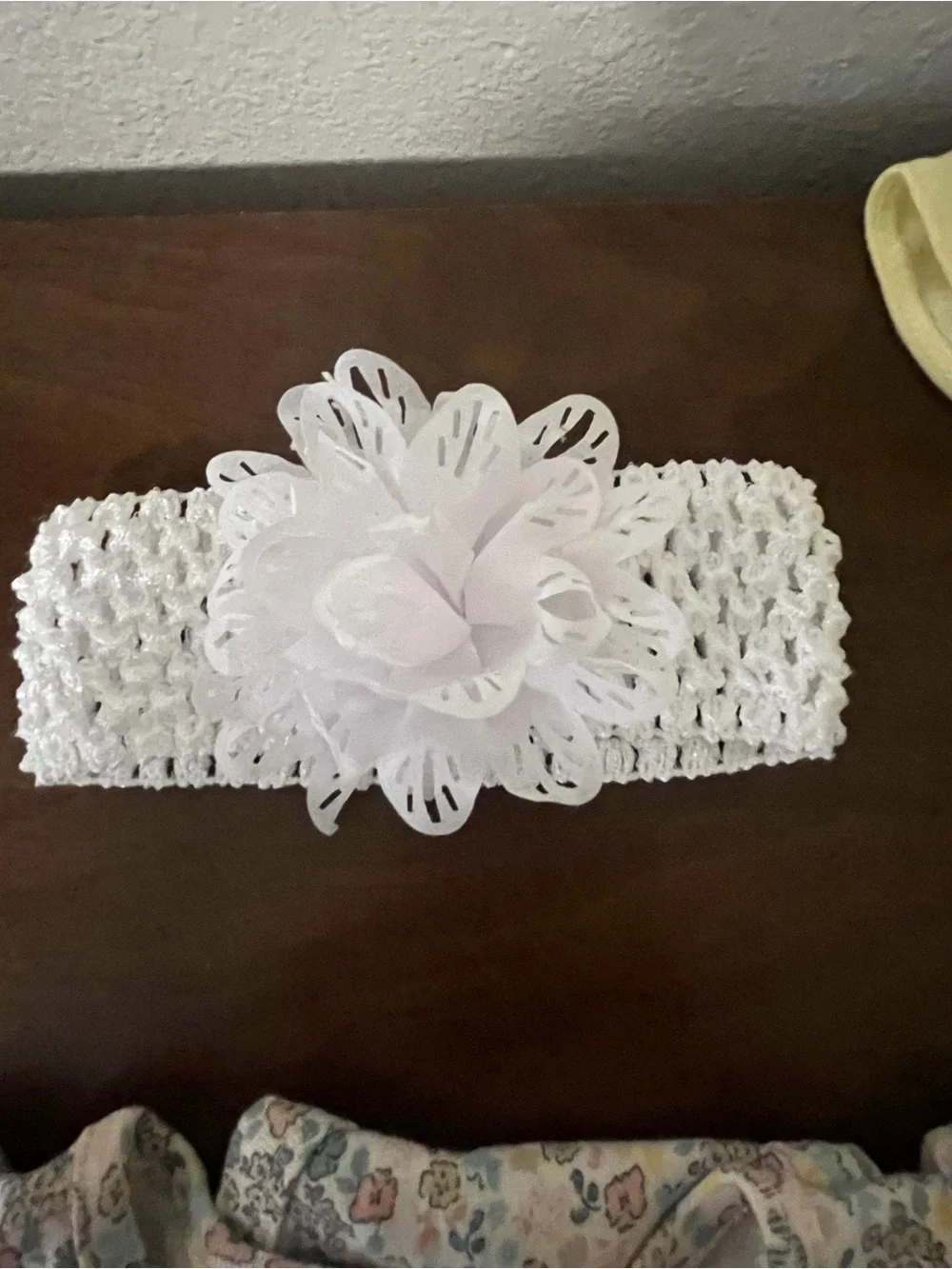 Carter's Yellow & White Floral Ruffle Sleeve Baby Tops Set